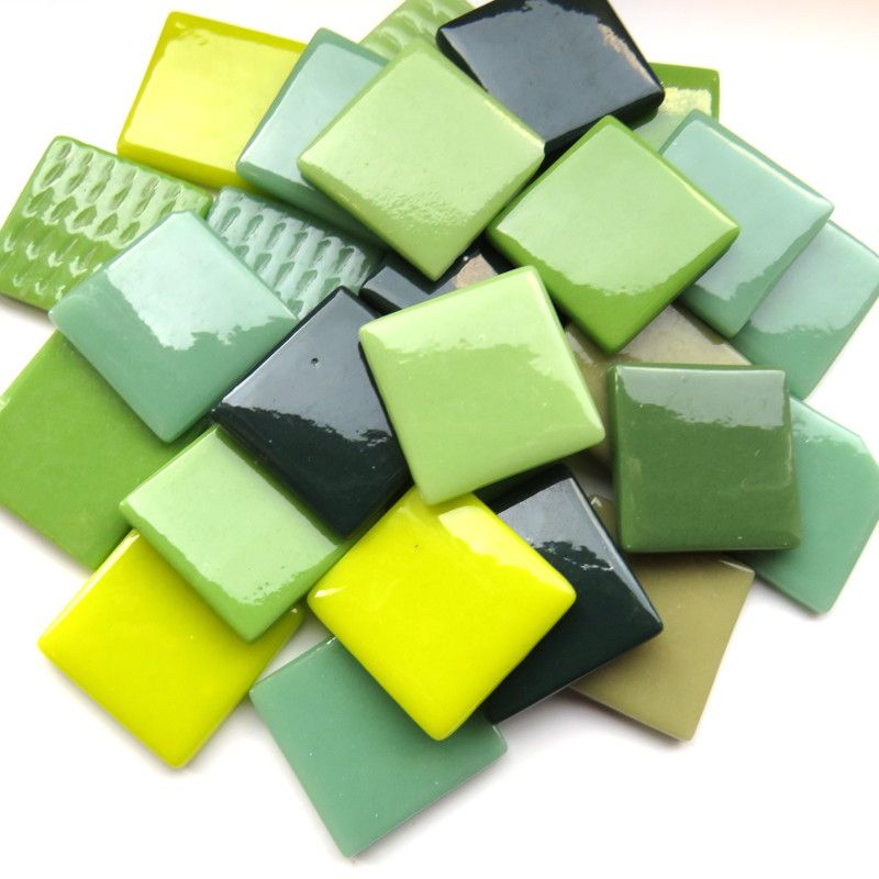 25mm: Recycled Glass Mosaic (loose)