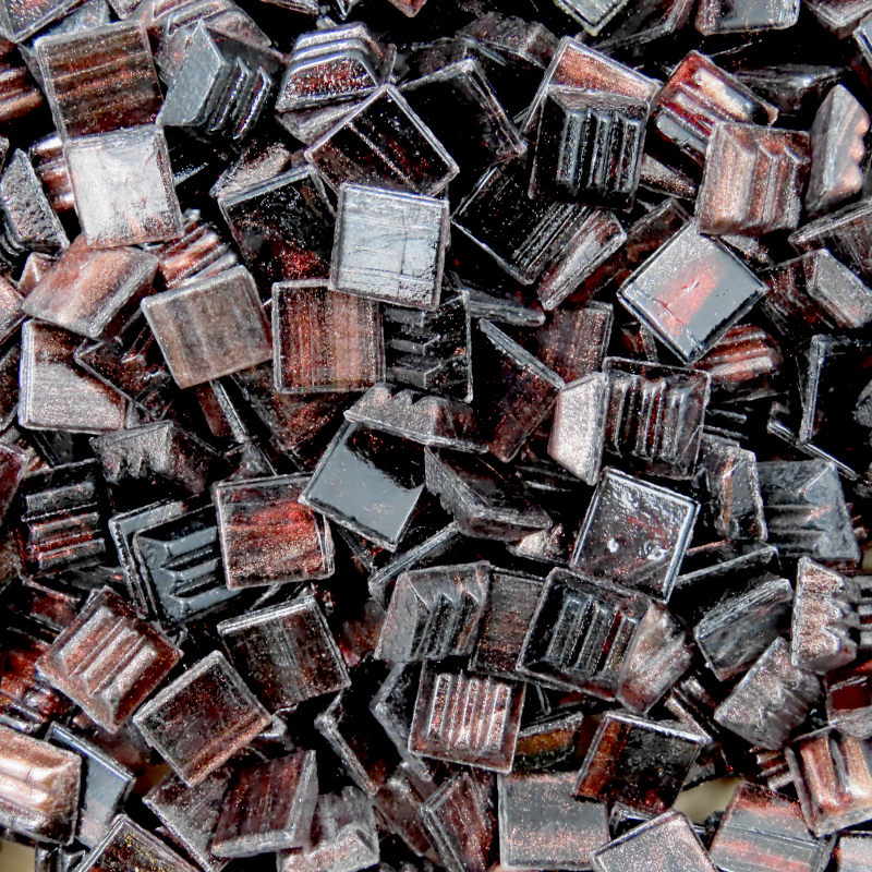 3/8 Inch: Mini Glass Mosaic 