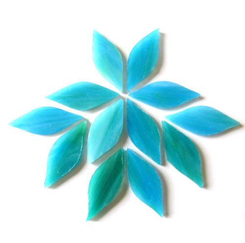 Small Petals/Leaves: 0.5 x 1.5 inch Small Petals/Leaves: 0.5 x 1.5 inch