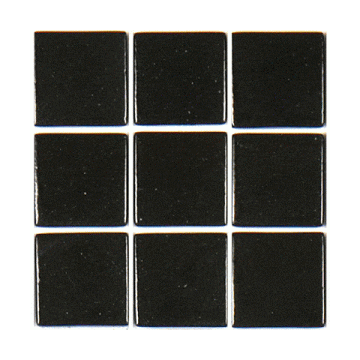 38mm Unicolor: 101 Black(16 tiles)