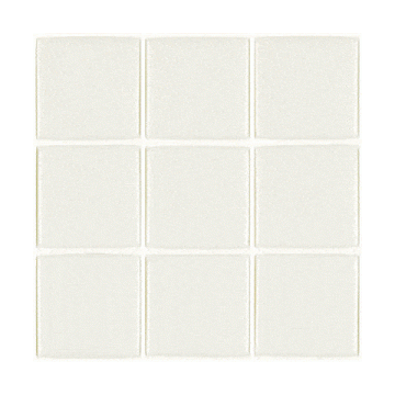 38mm Unicolor: 103 White (16 tiles)