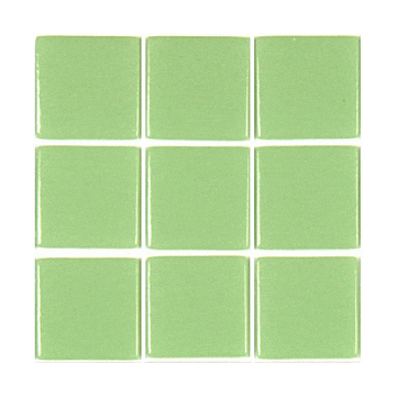 38mm Unicolor: 115 Pistachio (16 tiles)