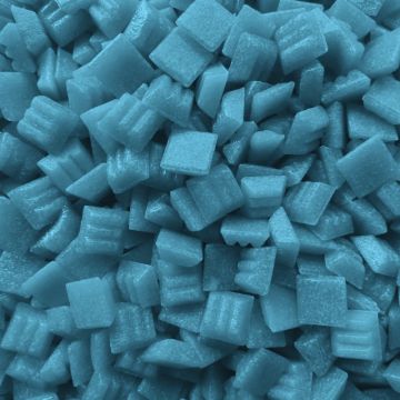 Mini Murano: Deep Aquamarine 124:  Loose