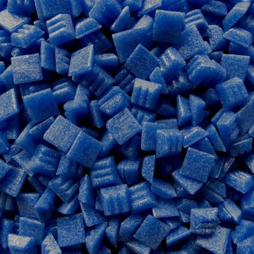 Mini Murano: Uniform Blue 133:  Loose