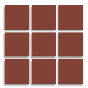 133 Terra Red:  36 tiles