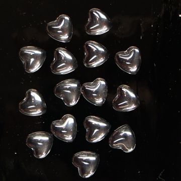 12mm Heart Cabochon: Set of 15