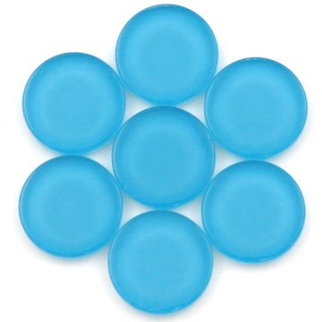 Circle 20mm: Turquoise H084 (7 pieces)