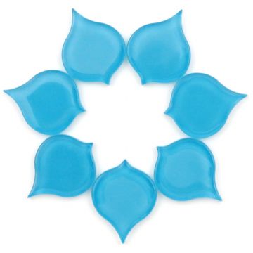 Peacock Eye: Turquoise H084 (7 pieces)