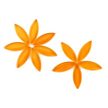 Small Petal/Leaf: Tangerine H029 (12 pieces)