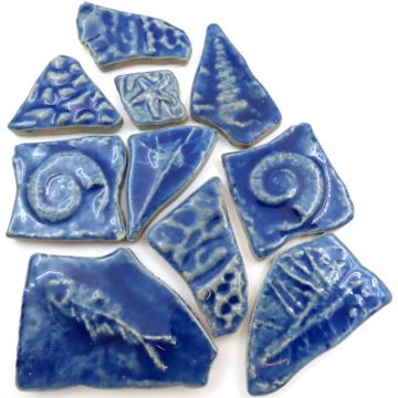 Large Puzzles: Marine Carving Blue (disc)