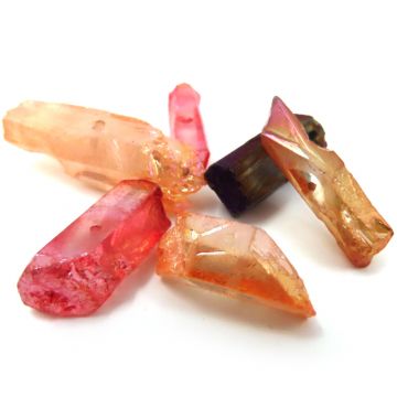 Mini Geode: Garnet