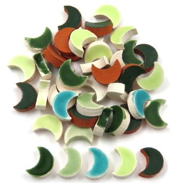 8mm Mini Moon: Vert Mix