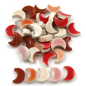 8mm Mini Moon: Rouge Mix (500pcs)
