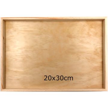 Wood Frame: 20x30cm