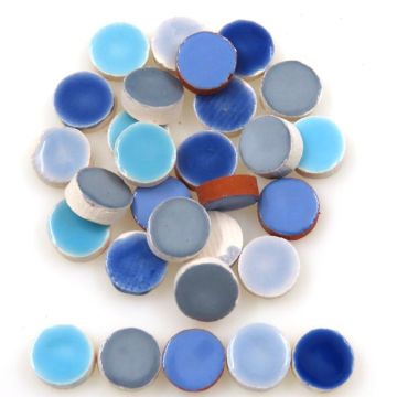 Mini Round: Bleu Mix (+/-59pcs)
