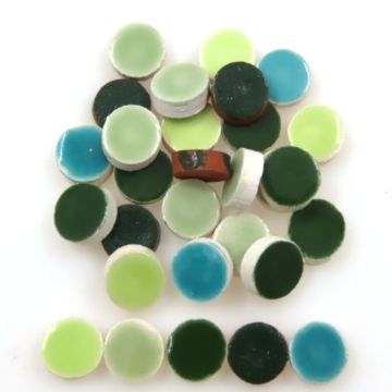 Mini Round: Vert Mix (+/-59pcs)