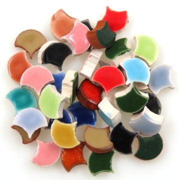 8mm Mini Scales: Multicolore Mix (500pcs)