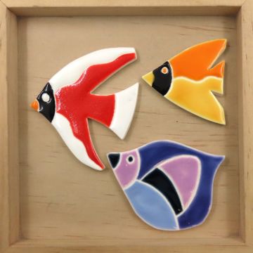 Medium Fish: High Fired Porcelain