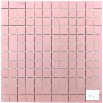 Mosaico Porcelanico: 207 Roza:  36 tiles