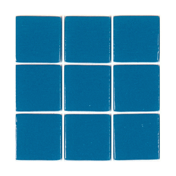38mm Unicolor: 240 Gulf (16 tiles)