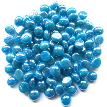4353 Mini Turquoise Opalescent