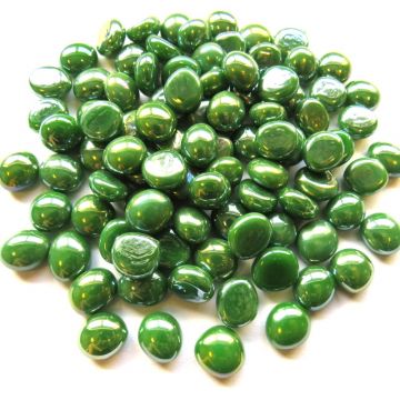 4357 Mini Green Opalescent