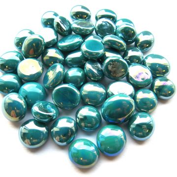 4375 Mini Teal Opalescent