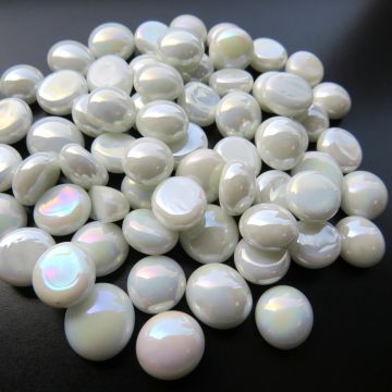 4379 Mini White Opalescent