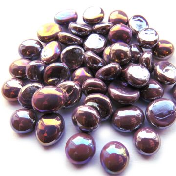 4387 Mini Plum Opalescent