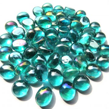 4389 Mini Teal Diamond
