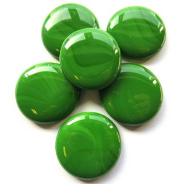 XL Green Marble: set of 6