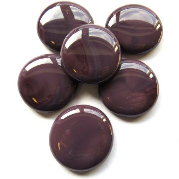 XL Violet Marble: set of 6