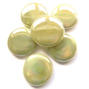 XL Cream Opalescent: set of 6