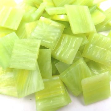 Murano: 5476 Yellow Green Wispy