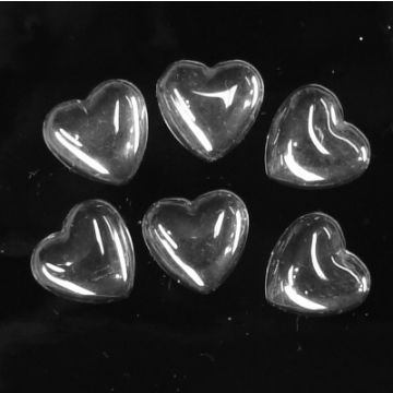 Cabochon 16mm Heart: Set of 6