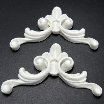 Resin: Corner 240: 7cm (set of 2)