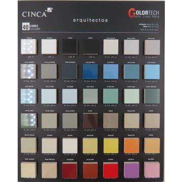 Cinca: Arquitectos Sample Card