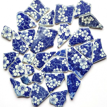 Large Puzzles: Blue China Flower 14 (disc)