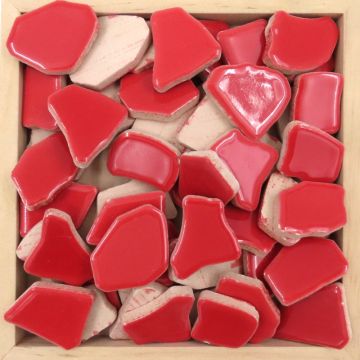 Chunky Jigsaw: A4 Bright Red