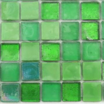 Chameleon Green: 25 tiles