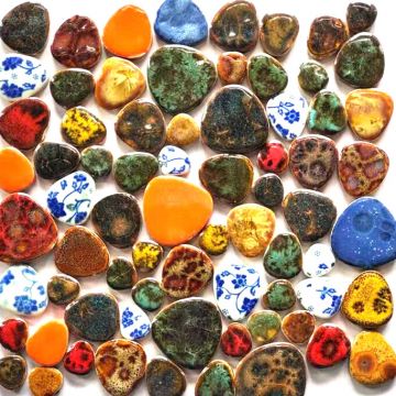 Loose Pebbles: Cobble Mix