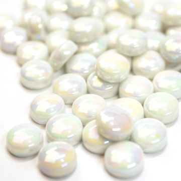 Optic Drops: Pearlised Opal White 040p: 50g