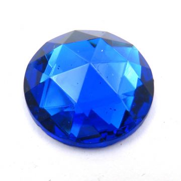 Simulated Gem 25mm: Zircon