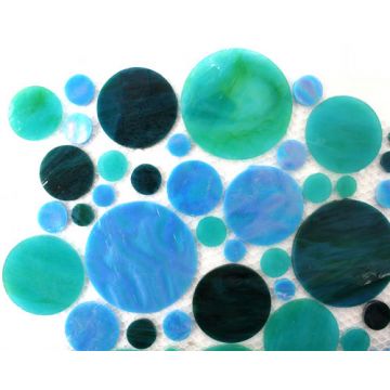 Turquoise Wave Circles