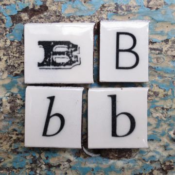 Vintage Letter B