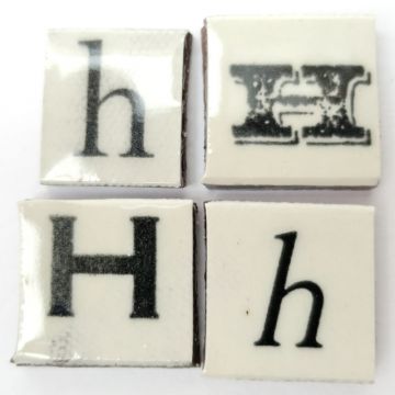 Vintage Letter H