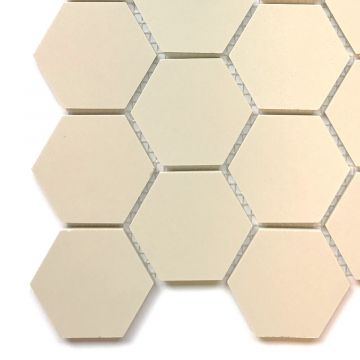 Blanc: 50mm Hexagon