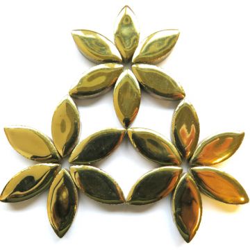 25mm Petal: H01 Gold 