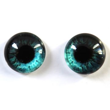 Teal Eyes: 1 pair