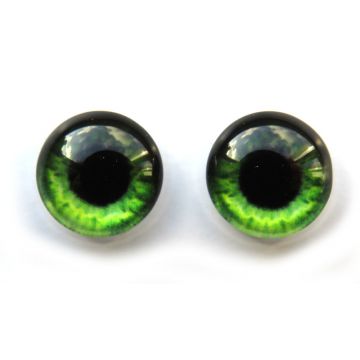 Eyes: Bright Green 1 pair